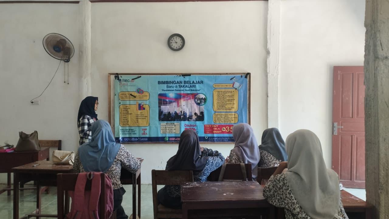 Sosialisasi Bimbel TIEC-ID di SMK Yapta